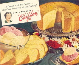 خلاصه ای از تاریخچه کیک شیفون 